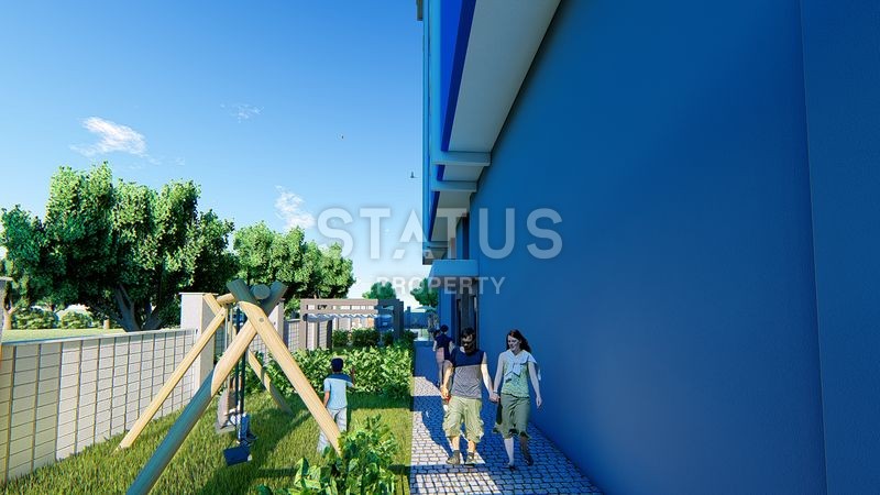 Apartments 1+1 and 2+1 in a complex at the excavation stage in Mahmutlar. фото 11